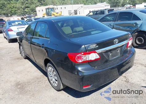 2013 Toyota Corolla Le z USA, uszkodzony, nr VIN 5YFBU4EE2DP110861